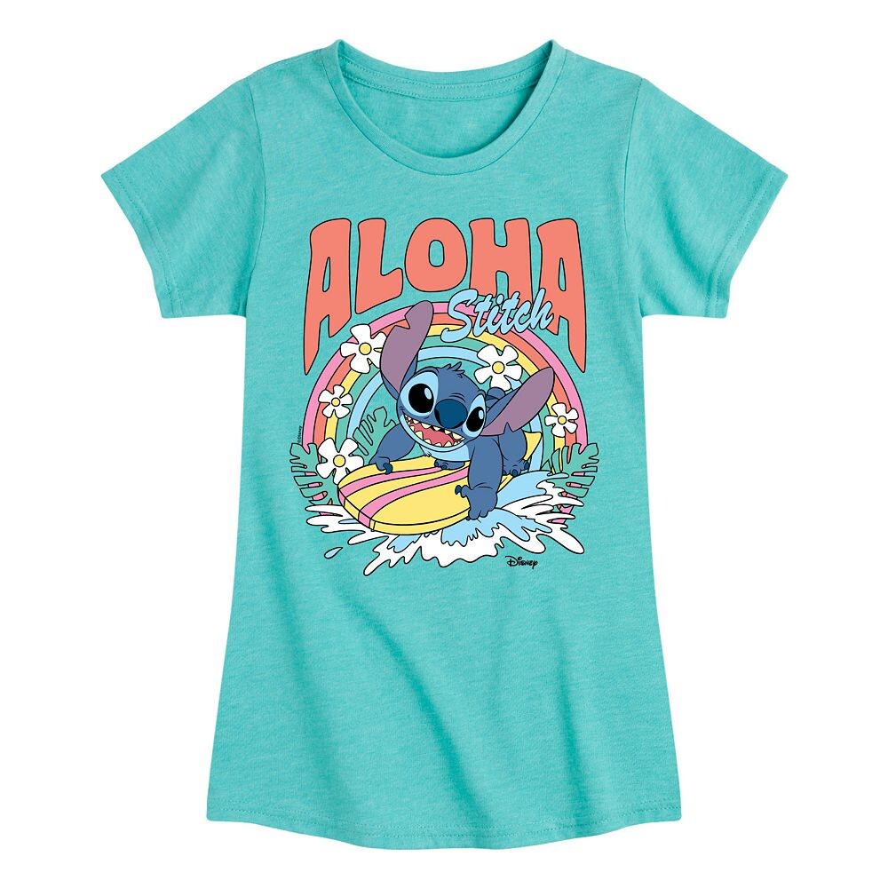 Футболка с рисунком Aloha Stitch Surf для девочек 7–16 лет Disney's Lilo & Stitch, синий
Футболка с рисунком Aloha Stitch Surf для девочек 7–16 лет Disney's Lilo & Stitch, синий