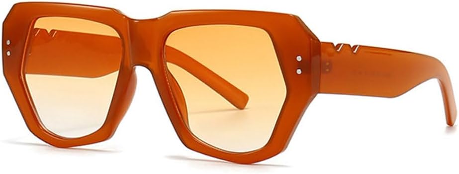 Солнцезащитные очки Retro Polygon 2027 для женщин, модные градиентные оттенки, защита от УФ-излучения UV400, модные солнцезащитные очки для мужчин с заклепками MTZJH, Tea Orange Gradient
Солнцезащитные очки Retro Polygon 2027 для женщин, модные градиентные оттенки, защита от УФ-излучения UV400, модные солнцезащитные очки для мужчин с заклепками MTZJH, Tea Orange Gradient