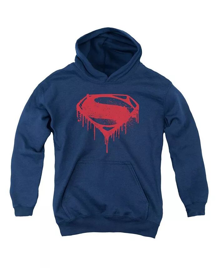 Толстовка с капюшоном с брызгами для мальчиков и подростков Batman V Superman, синий
Толстовка с капюшоном с брызгами для мальчиков и подростков Batman V Superman, синий