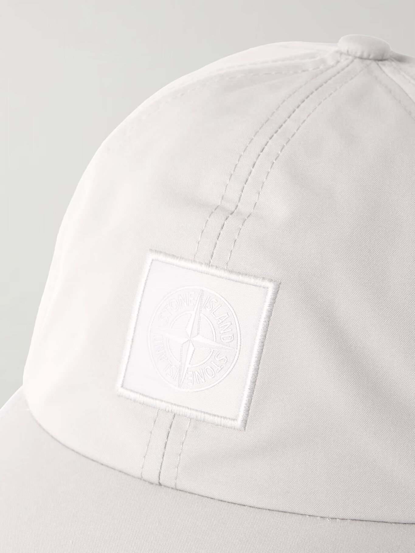 Кепка из органического хлопка и парусины с аппликацией в виде логотипа Ghost STONE ISLAND, серый
Кепка из органического хлопка и парусины с аппликацией в виде логотипа Ghost STONE ISLAND, серый