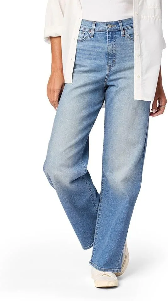 Levi Strauss Signature Gold женские джинсы high-rise loose straight stretch denim
Levi Strauss Signature Gold женские джинсы high-rise loose straight stretch denim