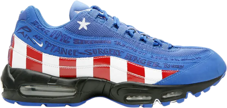 Лимитированные кроссовки Nike Air Max 95 LE DB 'Doernbecher', синий
Лимитированные кроссовки Nike Air Max 95 LE DB 'Doernbecher', синий