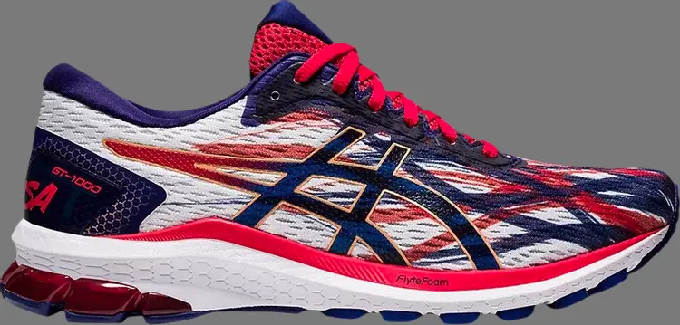 Кроссовки gt 1000 9 'usa' Asics, белый
Кроссовки gt 1000 9 'usa' Asics, белый
