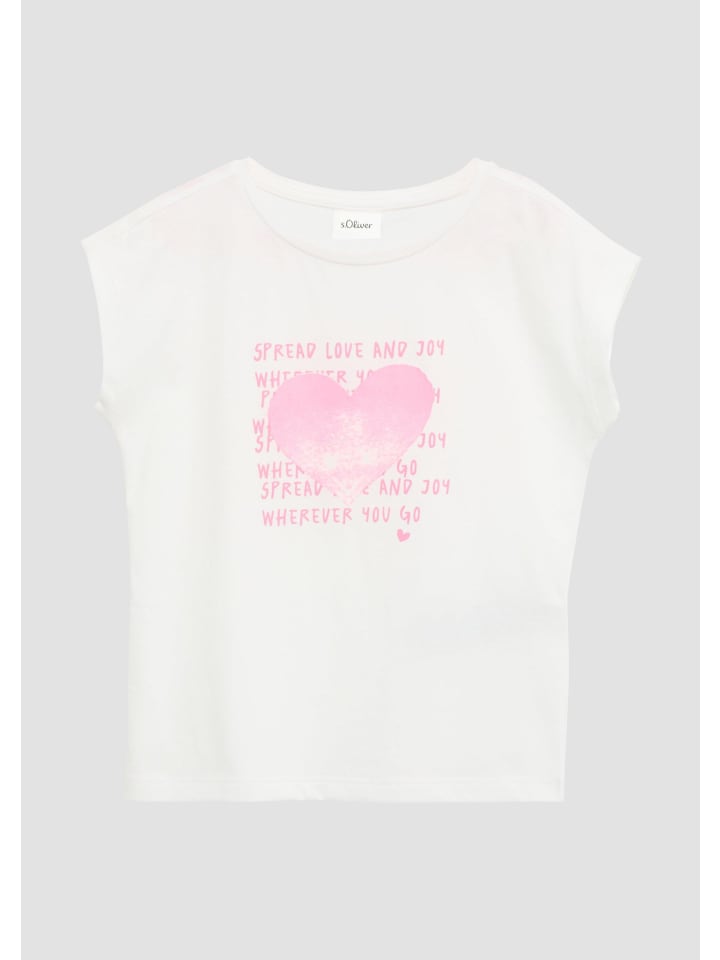 s.Oliver Футболка белого цвета (0100)
s.Oliver Футболка белого цвета (0100)