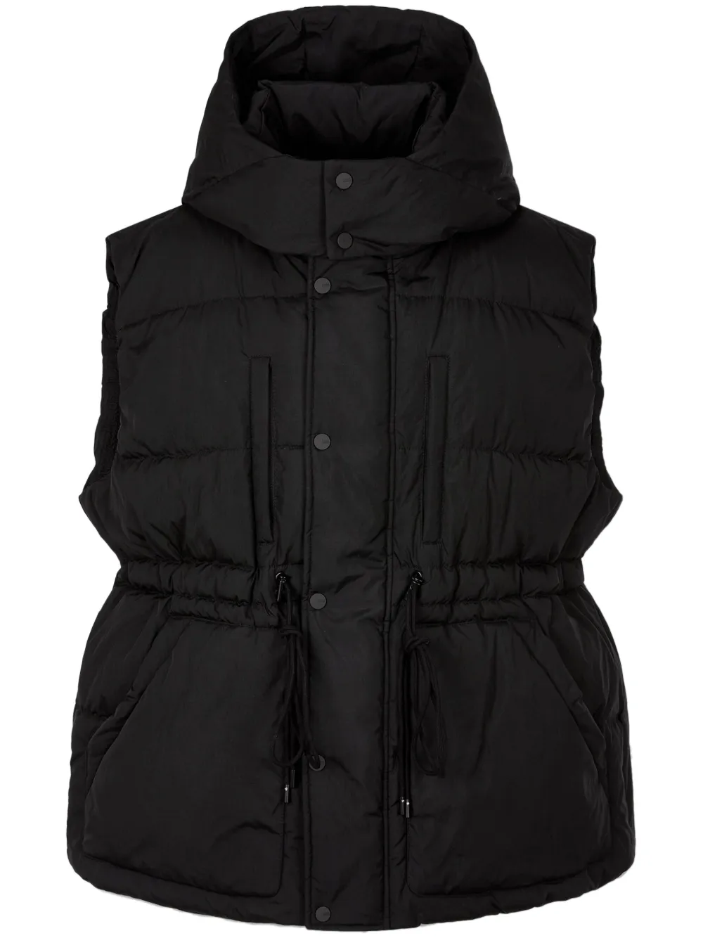 Дутый жилет с кулиской STUDIO TOMBOY, черный
Дутый жилет с кулиской STUDIO TOMBOY, черный