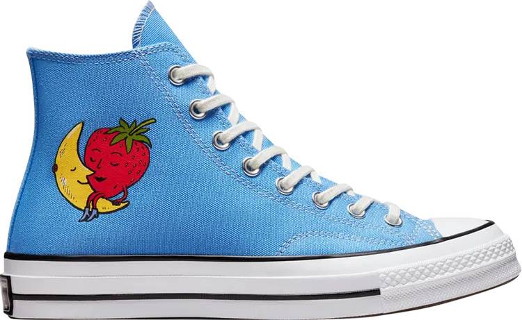 Кроссовки Converse Sky High Farm Workwear x Chuck 70 High Strawberry Moon - University Blue, синий
Кроссовки Converse Sky High Farm Workwear x Chuck 70 High Strawberry Moon - University Blue, синий