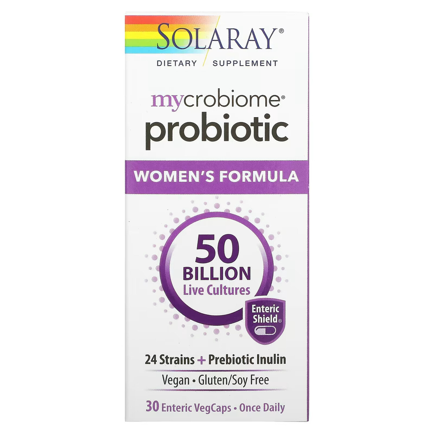 Solaray, пробиотик Mycrobiome для женщин, 50 млрд живых культур, 30 вегетарианских капсул, покрытых кишечнорастворимой оболочкой
Solaray, пробиотик Mycrobiome для женщин, 50 млрд живых культур, 30 вегетарианских капсул, покрытых кишечнорастворимой оболочкой