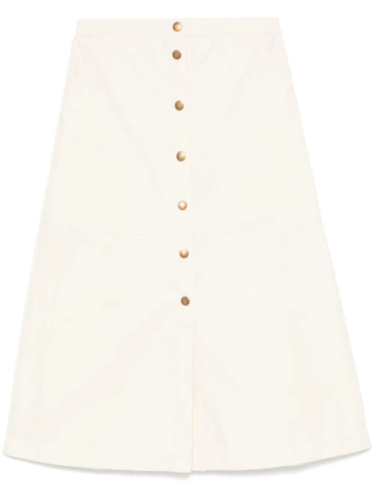 Юбка миди на пуговицах Moncler, нейтральный
Юбка миди на пуговицах Moncler, нейтральный