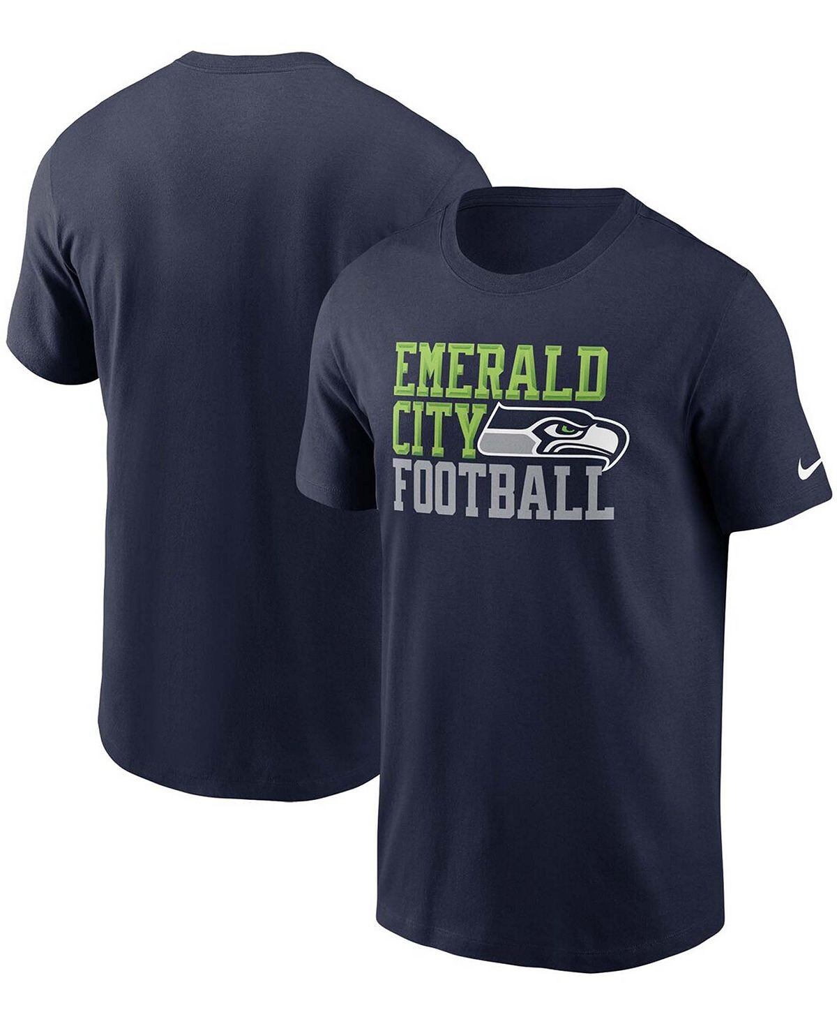 Мужская футболка college navy seattle seahawks hometown collection emerald city Nike, синий
Мужская футболка college navy seattle seahawks hometown collection emerald city Nike, синий