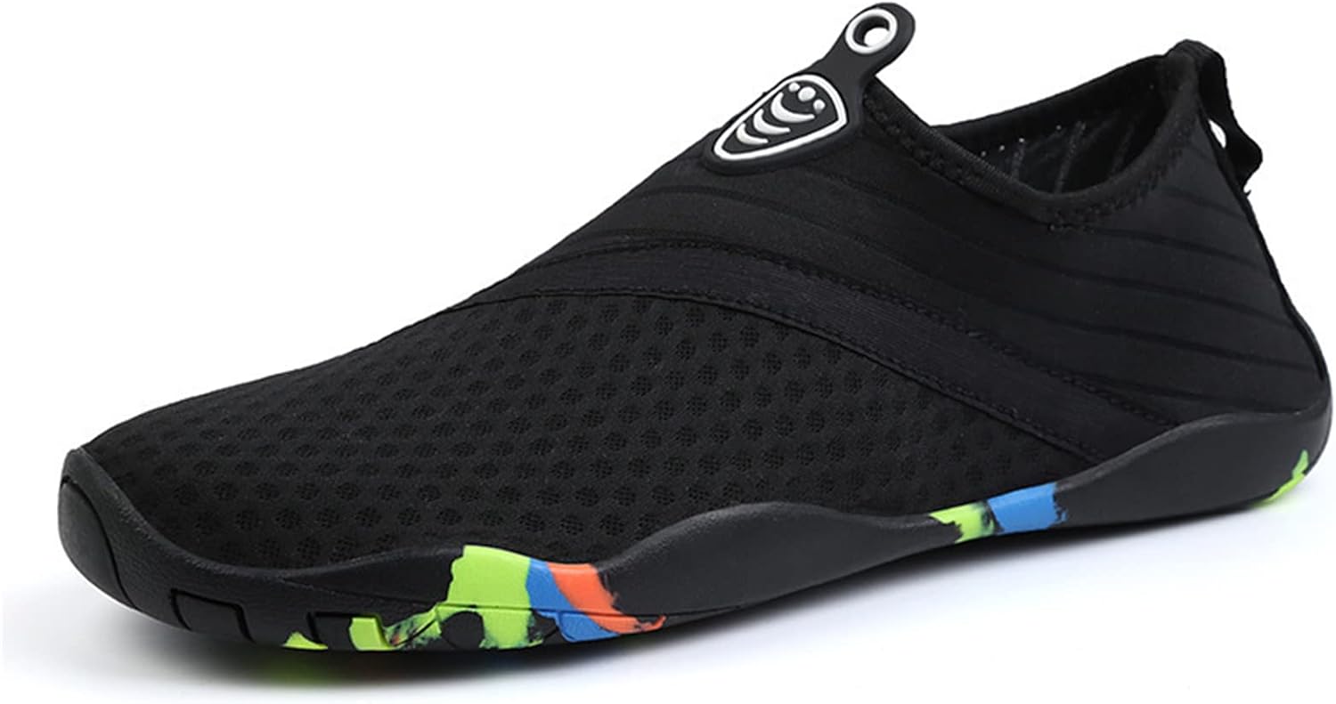 Водные тапочки для мужчин для плавания, пляжа, бассейна, водных видов спорта, быстросохнущие, для босоногого ныряния, серфинга и прогулок Chuumee, черный
Водные тапочки для мужчин для плавания, пляжа, бассейна, водных видов спорта, быстросохнущие, для босоногого ныряния, серфинга и прогулок Chuumee, черный