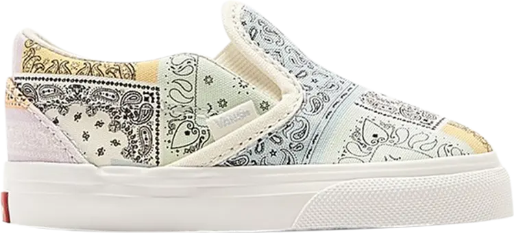 Кеды Vans Kith x Vault OG Classic Slip-On Toddler Bandana Multi, разноцветный
Кеды Vans Kith x Vault OG Classic Slip-On Toddler Bandana Multi, разноцветный