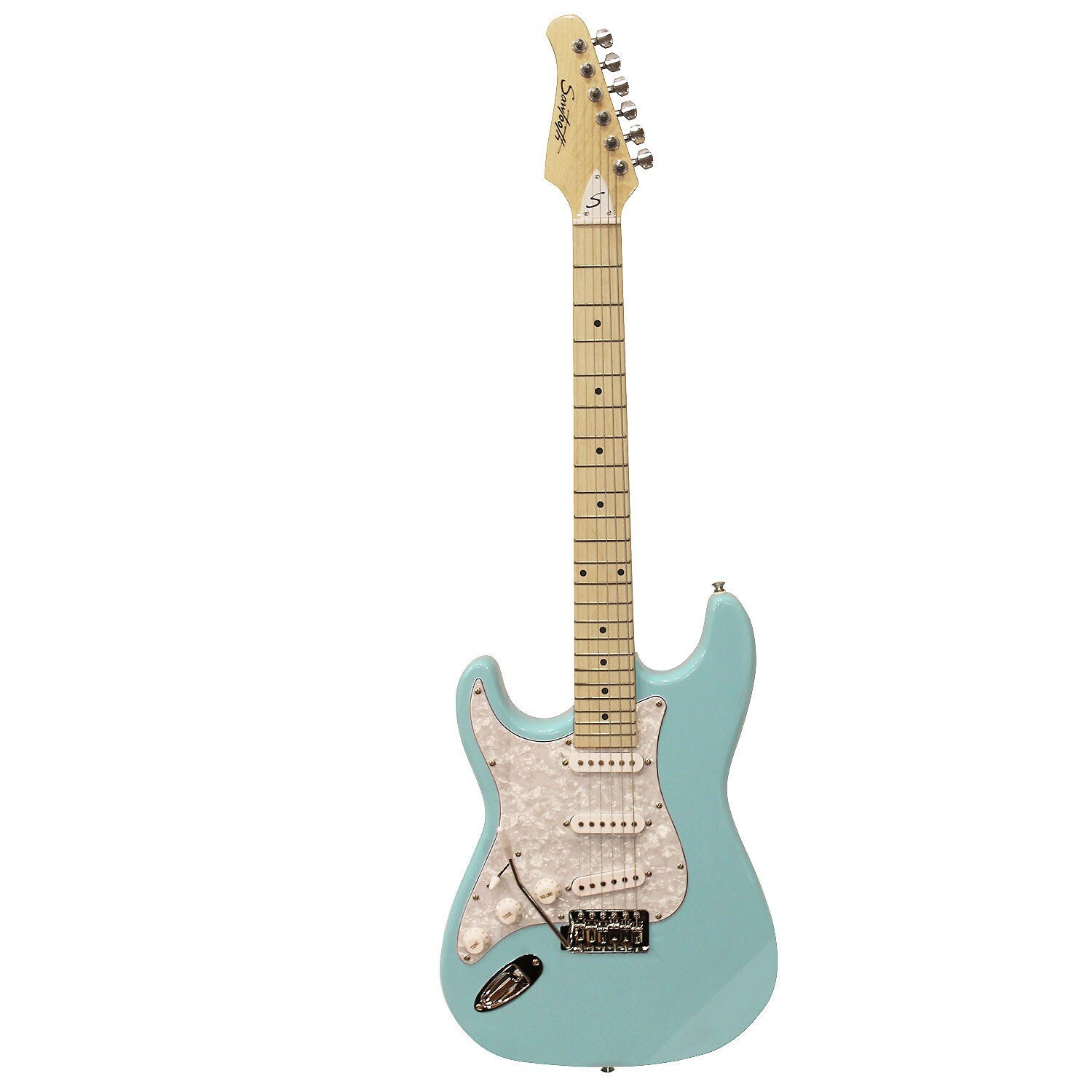 Электрогитара для левшей Sawtooth ES Series, бирюзовый/белый
Электрогитара для левшей Sawtooth ES Series, бирюзовый/белый