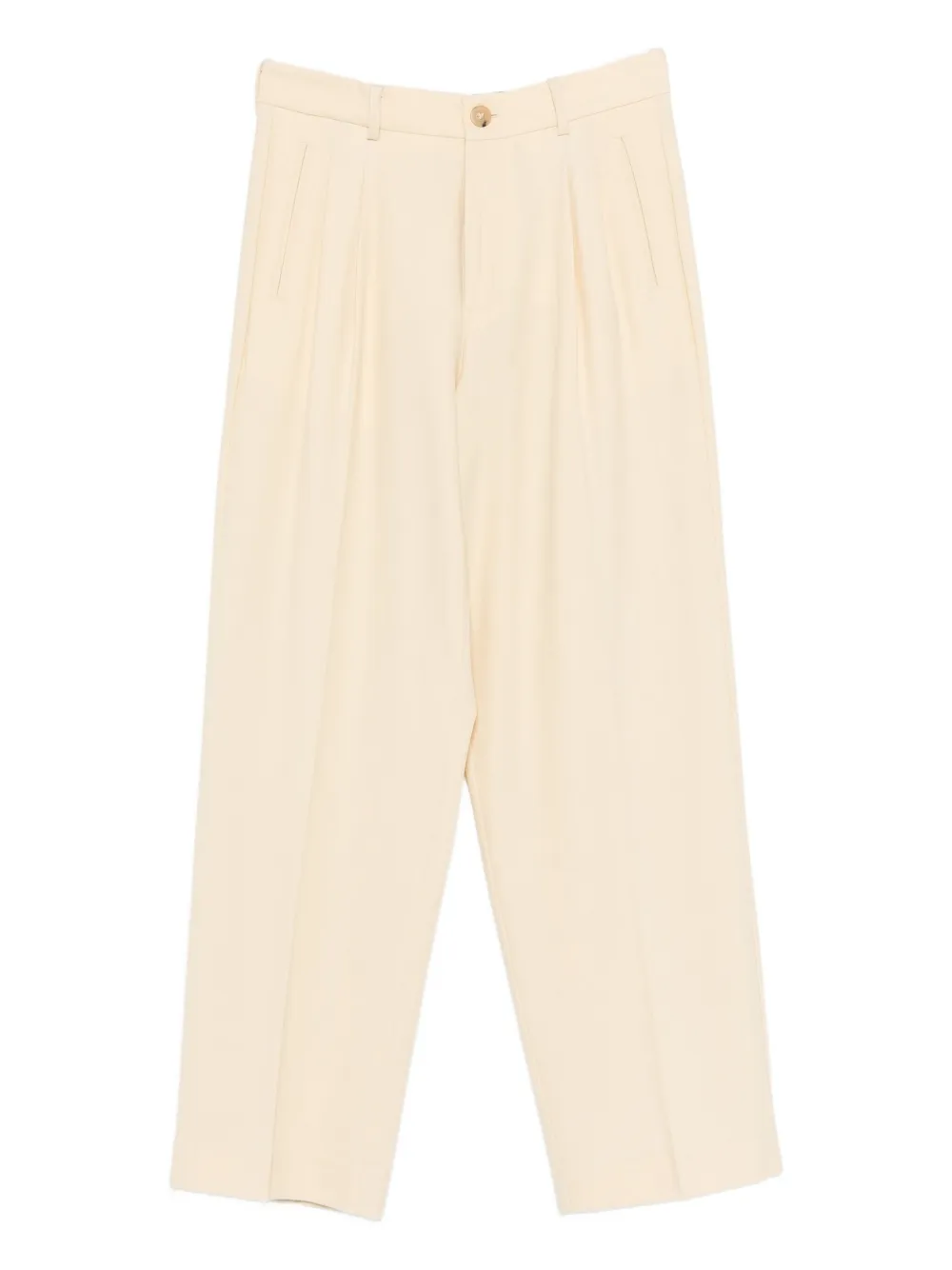 Брюки с защипами Solotre, желтый
Брюки с защипами Solotre, желтый