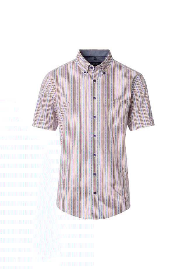 Повседневная рубашка с коротким рукавом в полоску свободного покроя Casamoda, оранжевый
Повседневная рубашка с коротким рукавом в полоску свободного покроя Casamoda, оранжевый