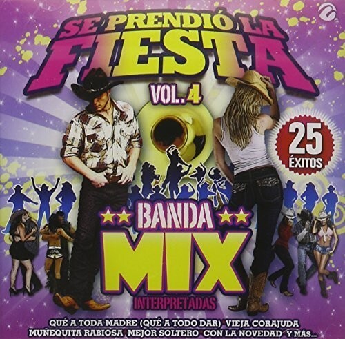 CD диск SE Prendio La Fiesta 4 Banda Mix / Various: Se Prendio la Fiesta 4 Banda Mix / Various
CD диск SE Prendio La Fiesta 4 Banda Mix / Various: Se Prendio la Fiesta 4 Banda Mix / Various