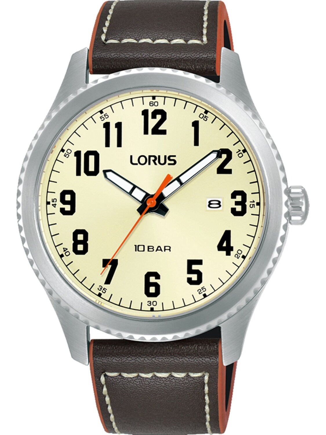 LORUS Аналоговые часы в темно-коричневом цвете
LORUS Аналоговые часы в темно-коричневом цвете