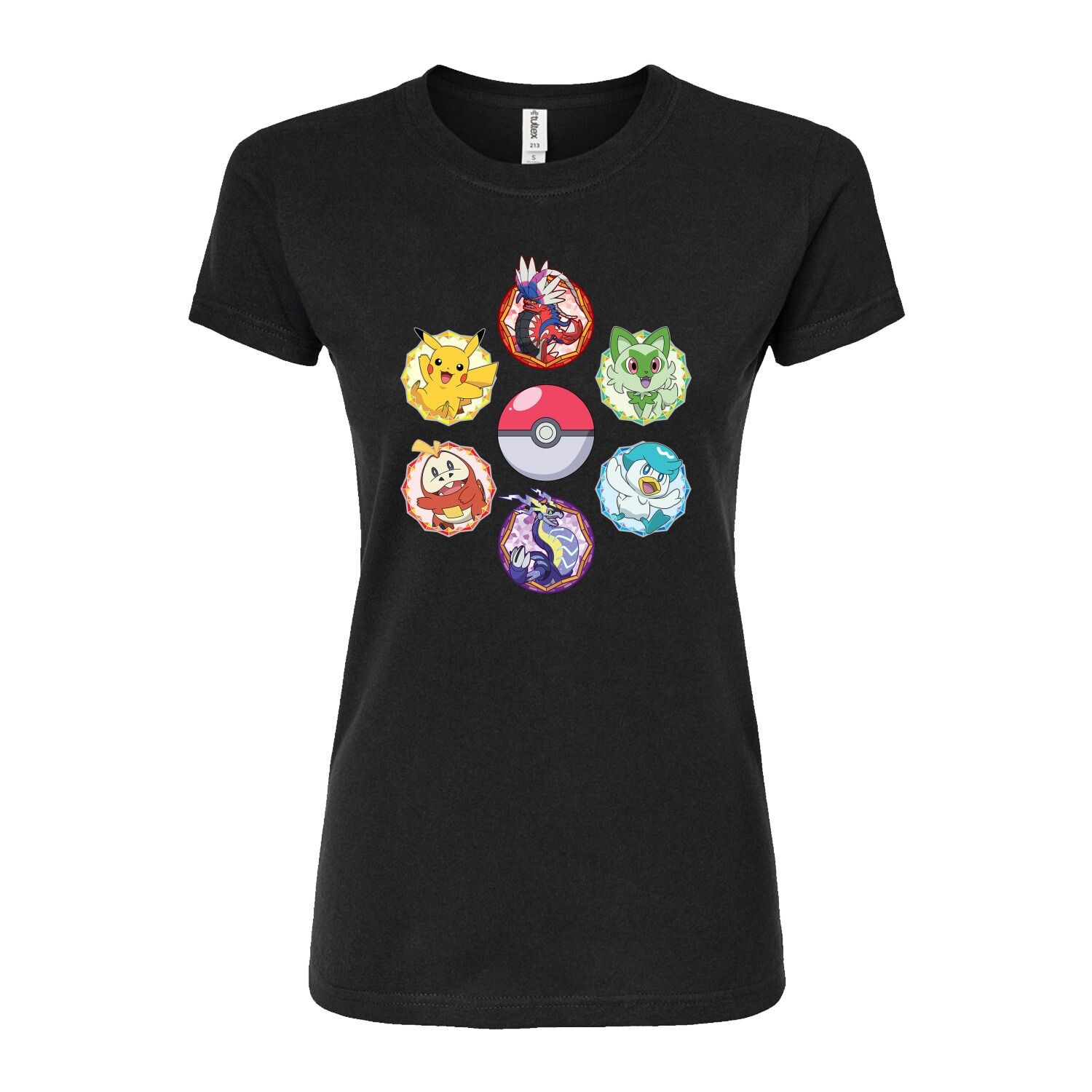 Детская футболка с блестящим значком Pokemon и графическим рисунком Pokemon, черный
Детская футболка с блестящим значком Pokemon и графическим рисунком Pokemon, черный