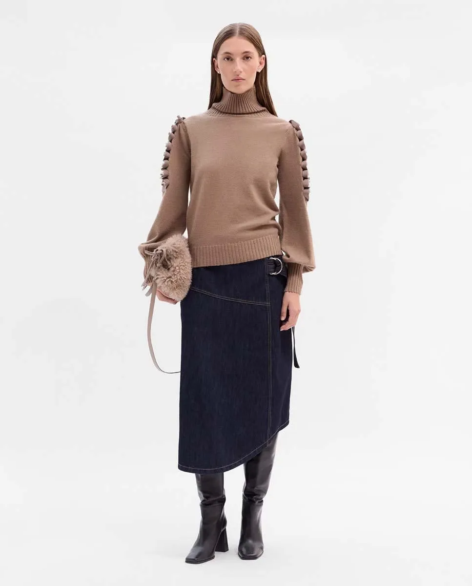 Вышитый текстильный женский джемпер Simorra, бежевый
Вышитый текстильный женский джемпер Simorra, бежевый