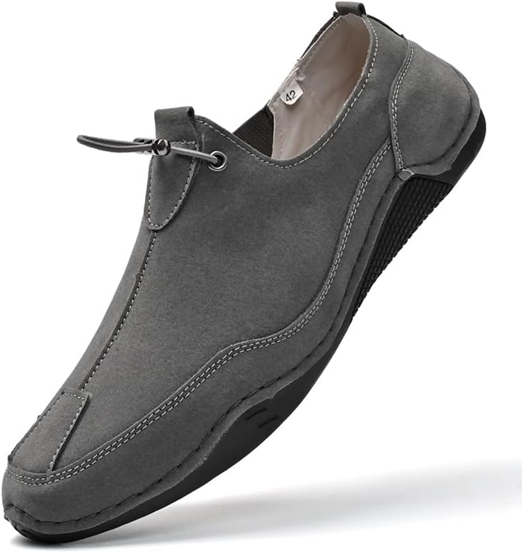 Мужские кожаные прогулочные туфли, мокасины без шнурков для мужчин, удобные, ручной работы, мягкие повседневные туфли с круглыми носками, легкие походные обувь Hhhchpm, серый
Мужские кожаные прогулочные туфли, мокасины без шнурков для мужчин, удобные, ручной работы, мягкие повседневные туфли с круглыми носками, легкие походные обувь Hhhchpm, серый