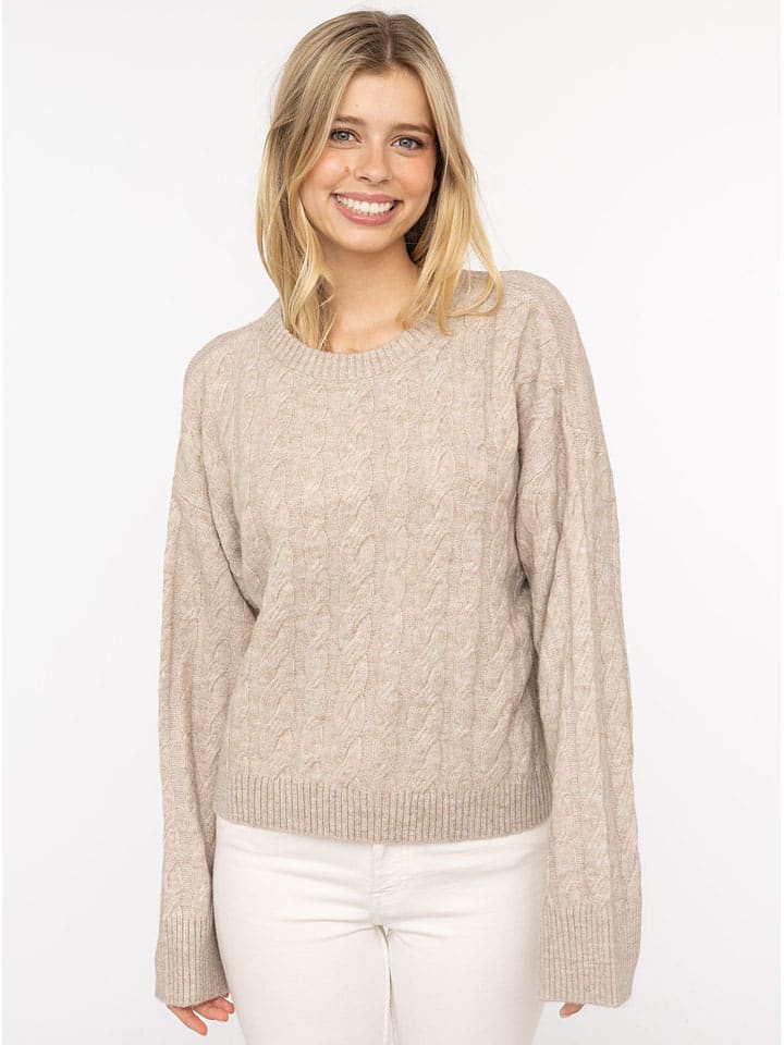 Бежевый свитер Zwillingsherz
Бежевый свитер Zwillingsherz