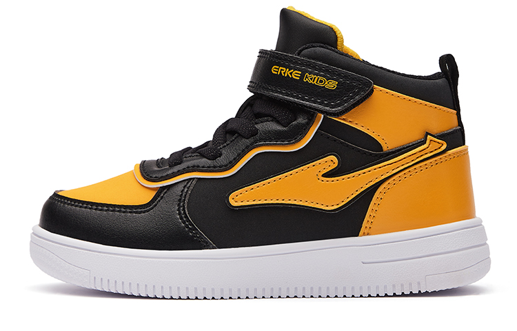 ERKE KIDS Детские кроссовки для скейтбординга средней высоты, черно-желтые
ERKE KIDS Детские кроссовки для скейтбординга средней высоты, черно-желтые