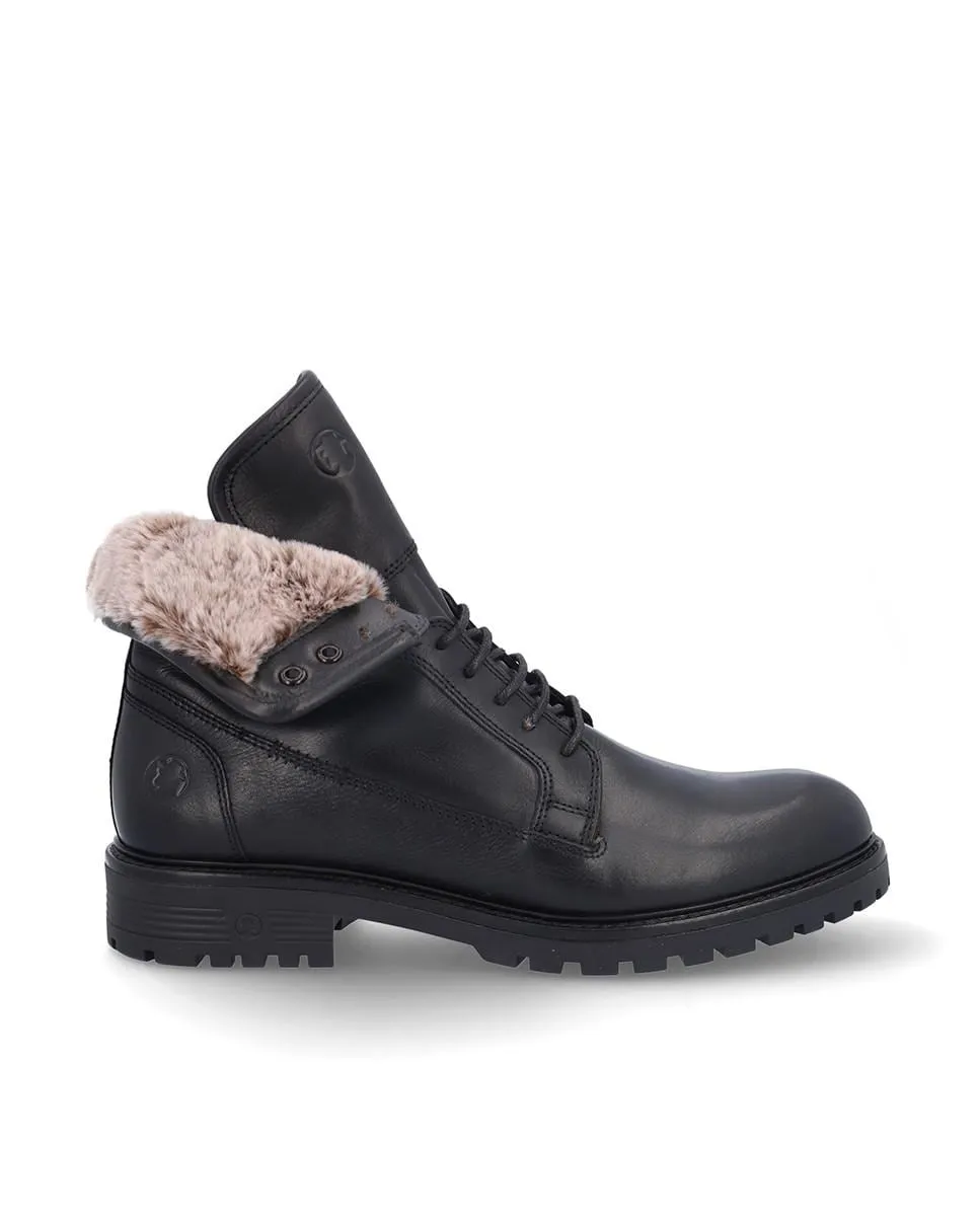 Мужские кожаные ботинки с меховой подкладкой и прострочкой на гладкой поверхности Coronel Tapiocca, черный
Мужские кожаные ботинки с меховой подкладкой и прострочкой на гладкой поверхности Coronel Tapiocca, черный