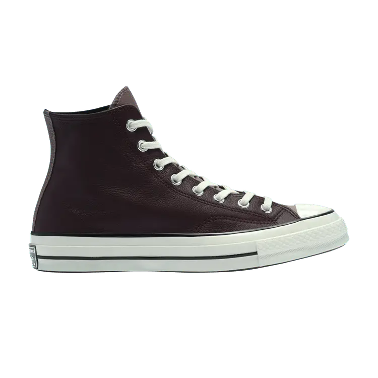 Кроссовки Converse Chuck 70 Leather High 'Colorblock - Black Currant', черный 
Кроссовки Converse Chuck 70 Leather High 'Colorblock - Black Currant', черный