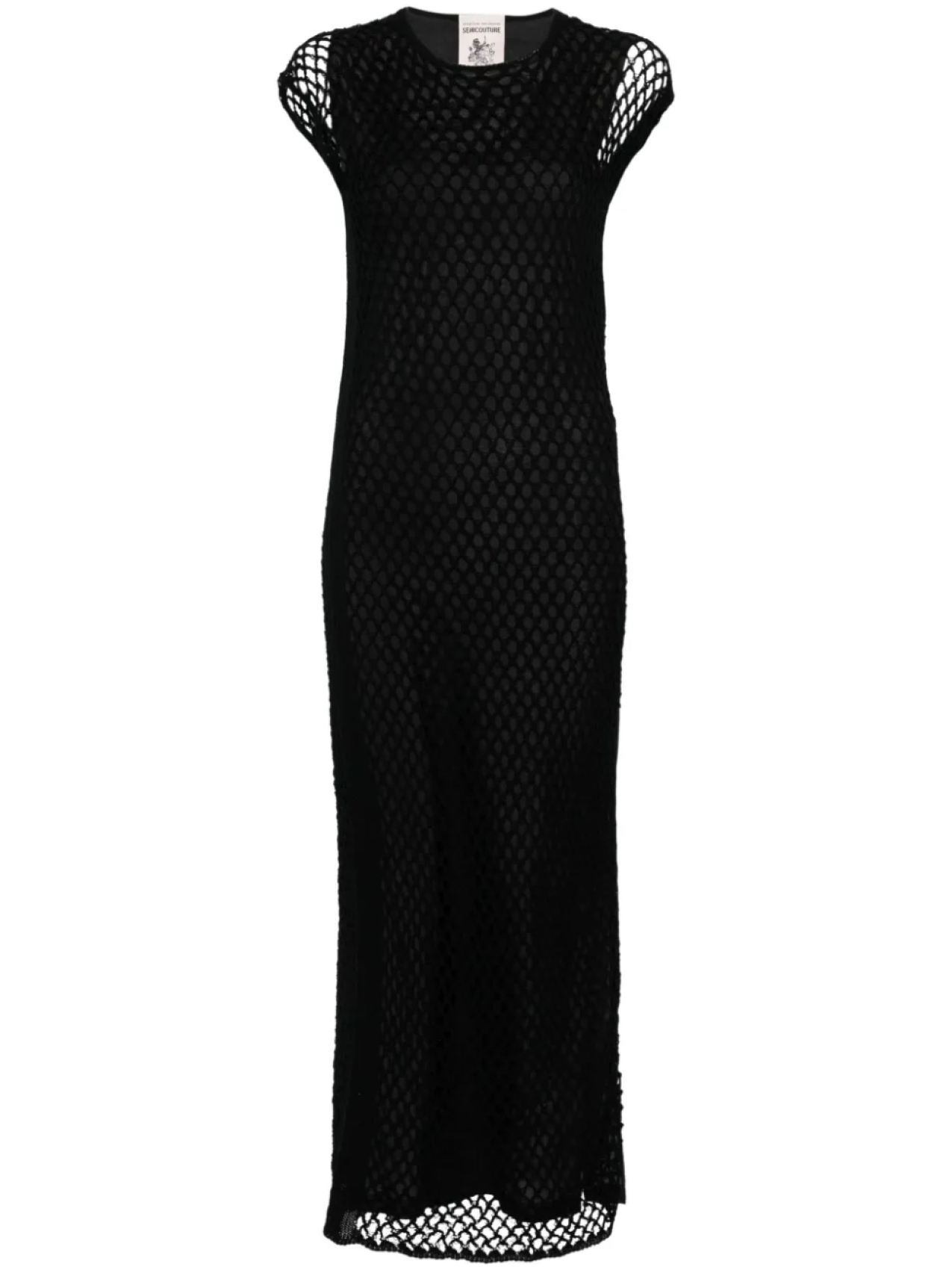 Платье ажурной вязки Semicouture, черный
Платье ажурной вязки Semicouture, черный