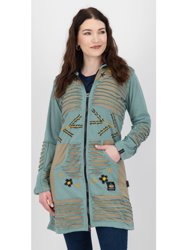 Лоскутная флисовая куртка NUNAVUT LONG WMN зеленого цвета DEPROC Active
Лоскутная флисовая куртка NUNAVUT LONG WMN зеленого цвета DEPROC Active