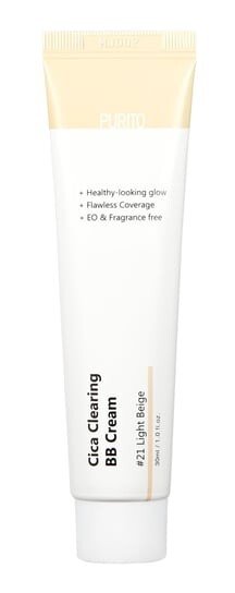 Крем, оттенок 21 Light Beige, 30 мл PURITO, Cica Clearing BB-
Крем, оттенок 21 Light Beige, 30 мл PURITO, Cica Clearing BB-