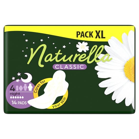Прокладки гигиенические, 14 шт. Naturella, Classic Night
Прокладки гигиенические, 14 шт. Naturella, Classic Night
