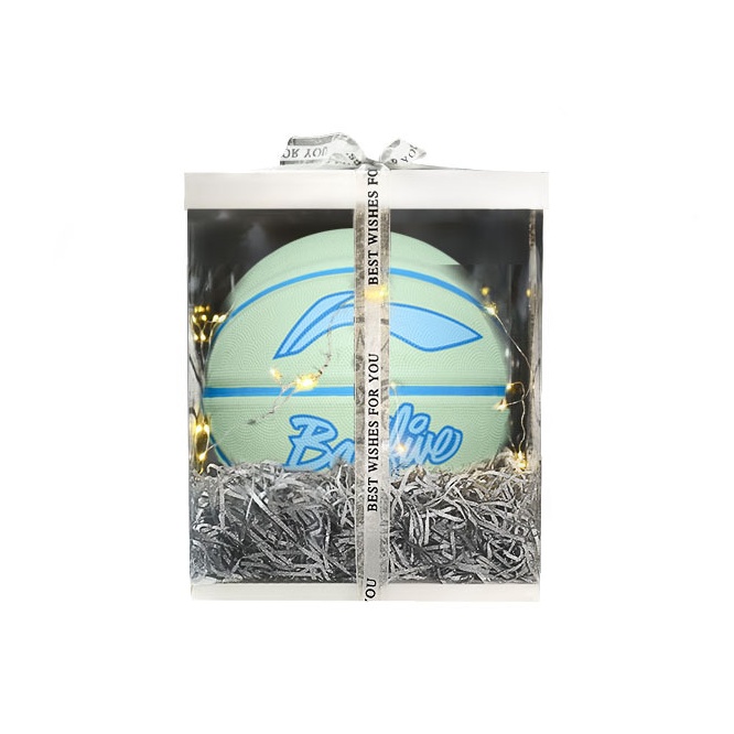 LINING Резиновый баскетбольный мяч green No. 5, No. 7 тренировочный unisex
LINING Резиновый баскетбольный мяч green No. 5, No. 7 тренировочный unisex