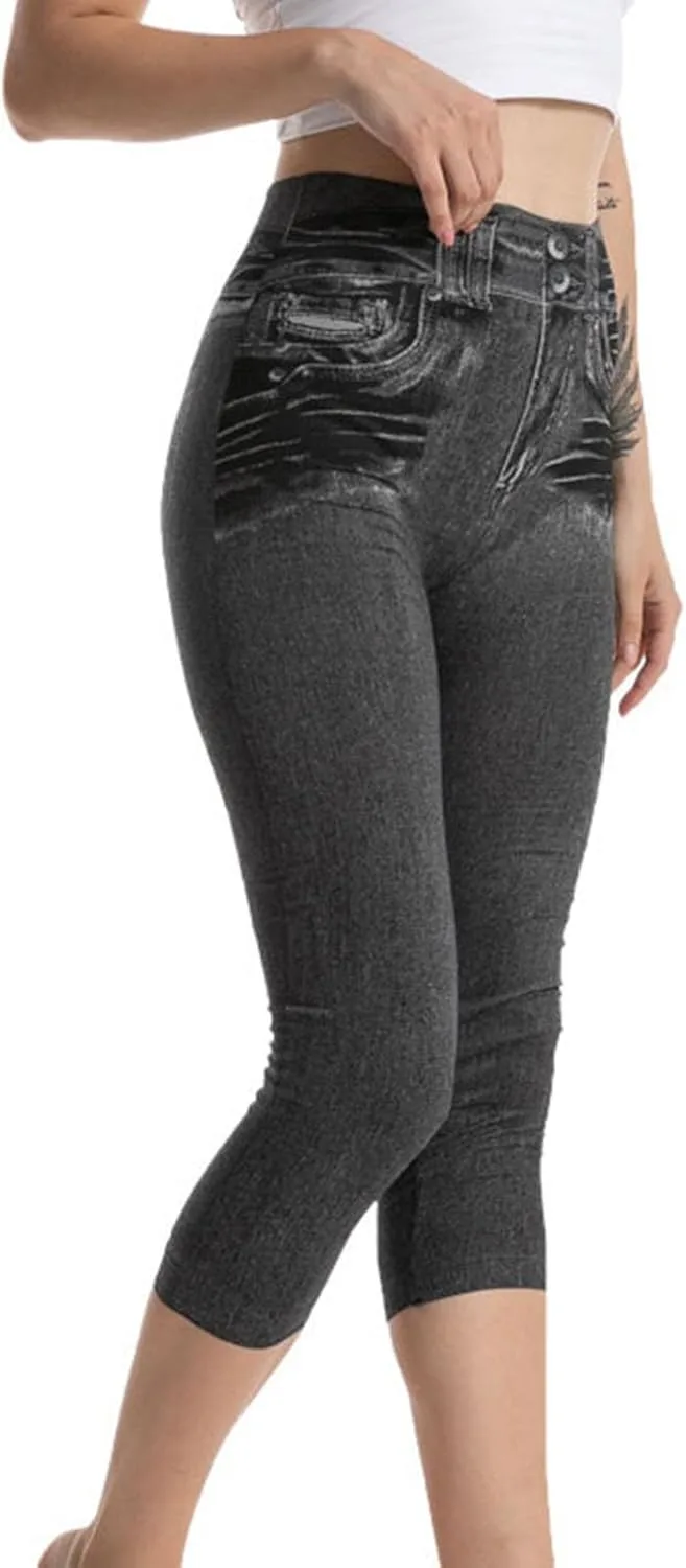 Стритчи джинсы-капри для женщин slim fit, летние, high waisted Woblesal
Стритчи джинсы-капри для женщин slim fit, летние, high waisted Woblesal