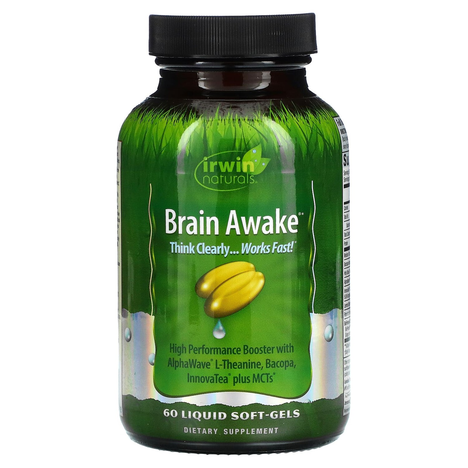 Irwin Naturals Brain Awake 60 жидких гелевых капсул
Irwin Naturals Brain Awake 60 жидких гелевых капсул