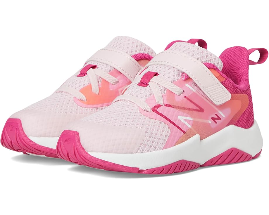 Детские кроссовки New Balance Rave Run V2 Bungee Lace With Top Strap (Infant/Toddler) New Balance Kids, Rose Sugar/Carnival Pink
Детские кроссовки New Balance Rave Run V2 Bungee Lace With Top Strap (Infant/Toddler) New Balance Kids, Rose Sugar/Carnival Pink