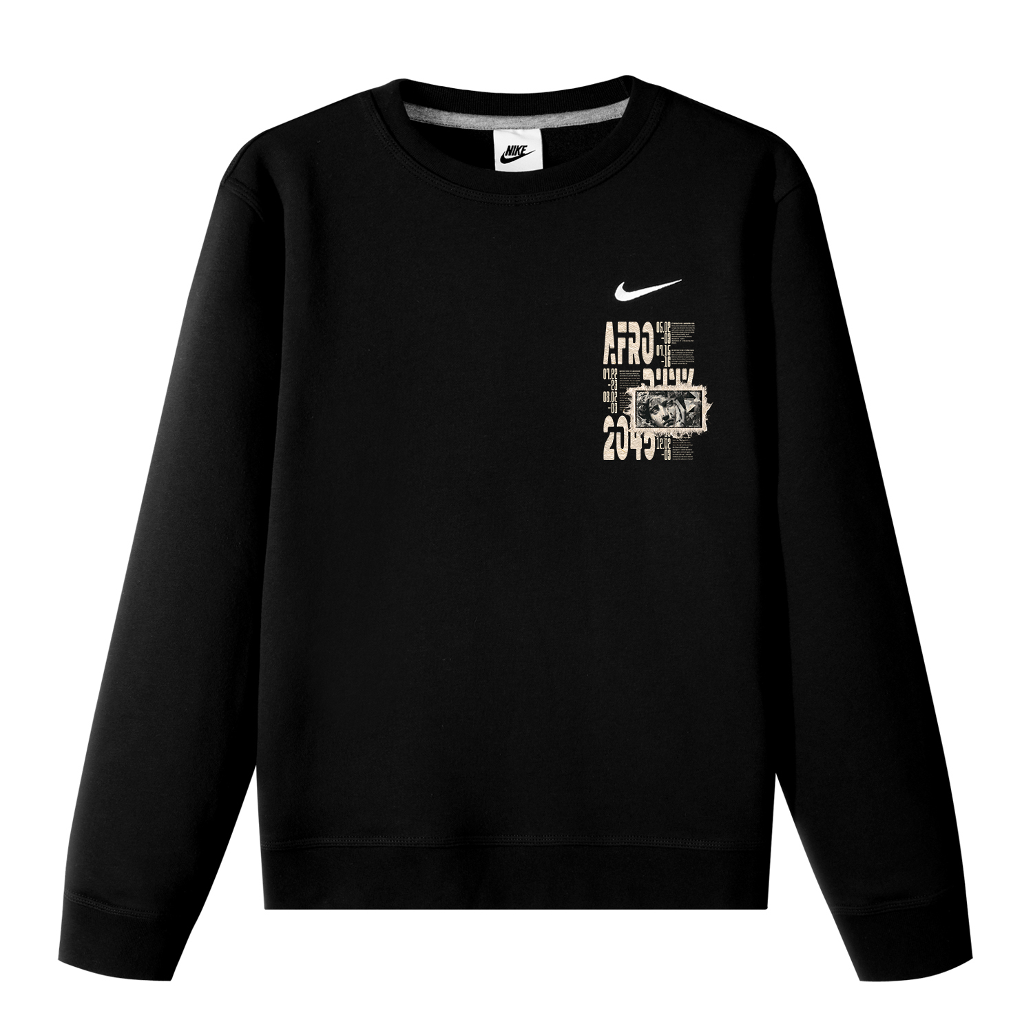 Nike Толстовка унисекс, черные, с круглым вырезом, утолщенные, стандартного размера
Nike Толстовка унисекс, черные, с круглым вырезом, утолщенные, стандартного размера