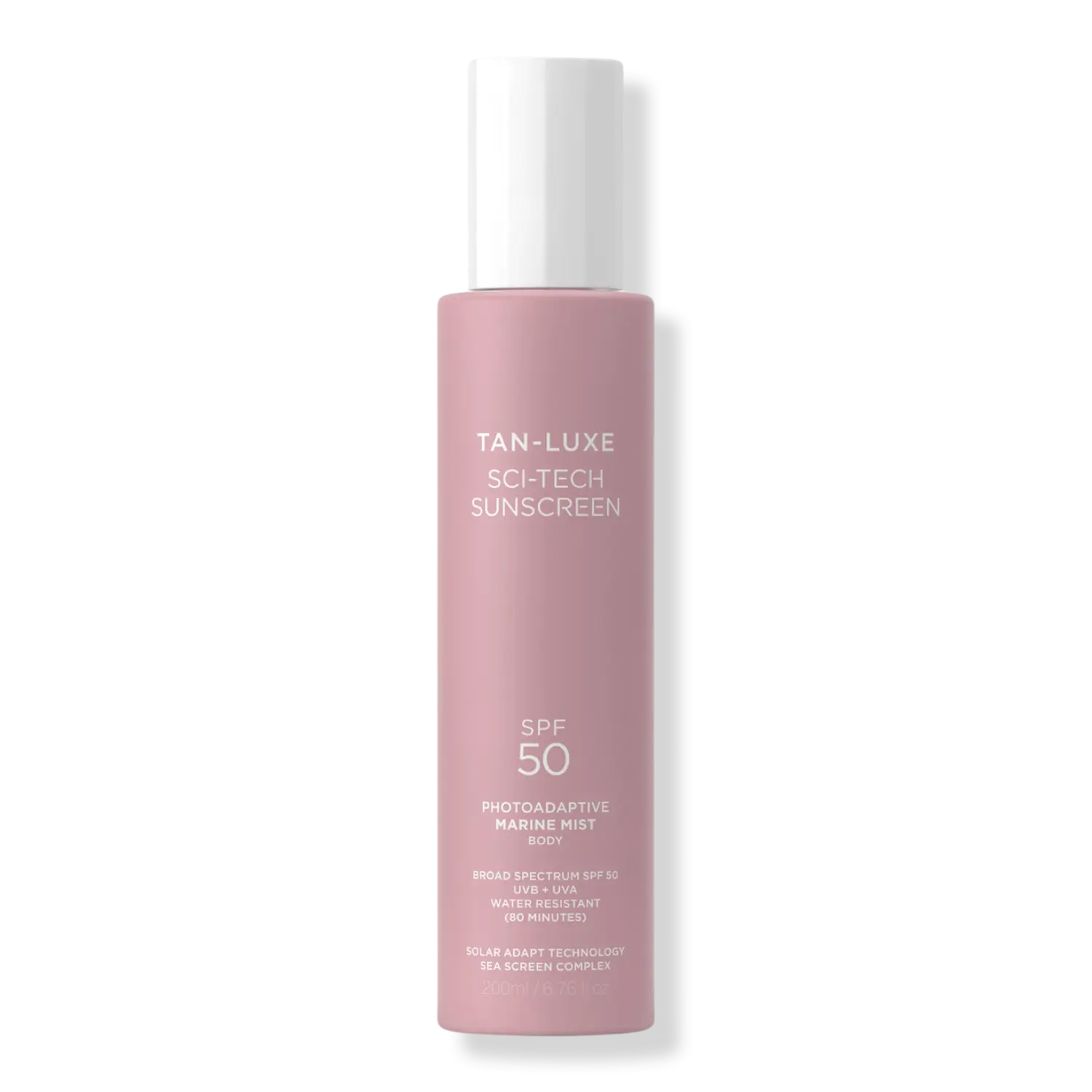 Солнцезащитный спрей для тела Sci-Tech Sunscreen Photoadaptive Marine Body Mist SPF 50 TAN-LUXE
Солнцезащитный спрей для тела Sci-Tech Sunscreen Photoadaptive Marine Body Mist SPF 50 TAN-LUXE