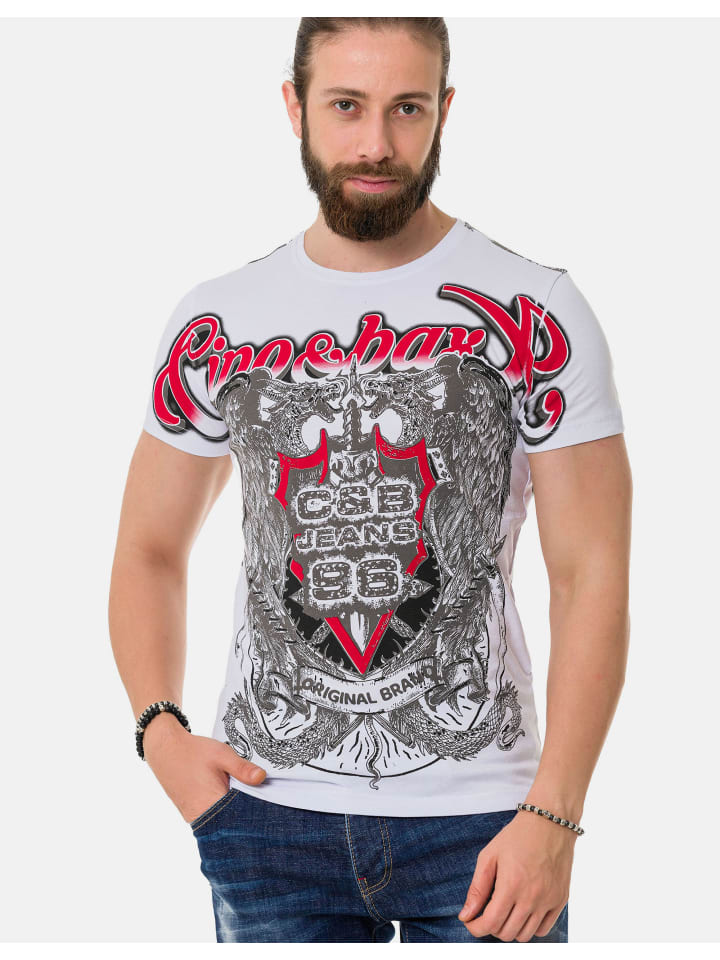 Футболка БЕЛОГО цвета Cipo & Baxx, Белый, Футболка БЕЛОГО цвета Cipo & Baxx
Футболка БЕЛОГО цвета Cipo & Baxx, Белый, Футболка БЕЛОГО цвета Cipo & Baxx