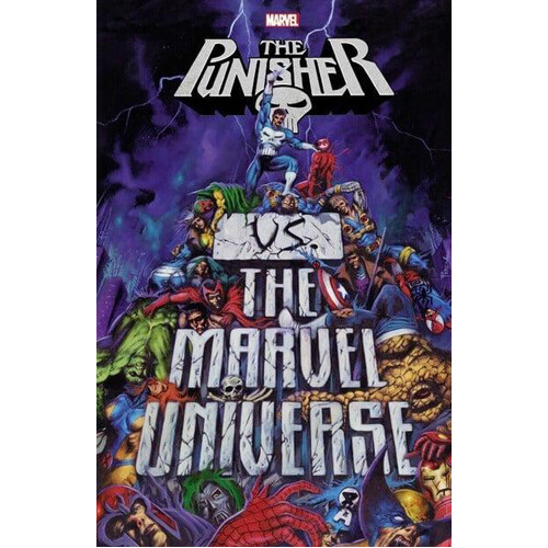 Книга Punisher Vs. The Marvel Universe (Paperback)
Книга Punisher Vs. The Marvel Universe (Paperback)