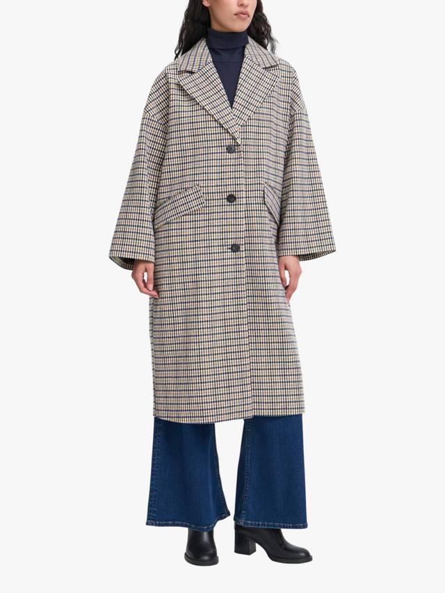 Пальто с рукавом кимоно Emmalu Check ICHI, Dark Navy/Multi
Пальто с рукавом кимоно Emmalu Check ICHI, Dark Navy/Multi