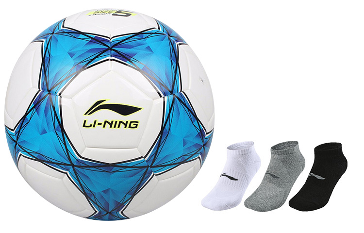 LINING Размер 4 футбольный мяч TPU бесшовный термосклеивание Unisex синий белый
LINING Размер 4 футбольный мяч TPU бесшовный термосклеивание Unisex синий белый