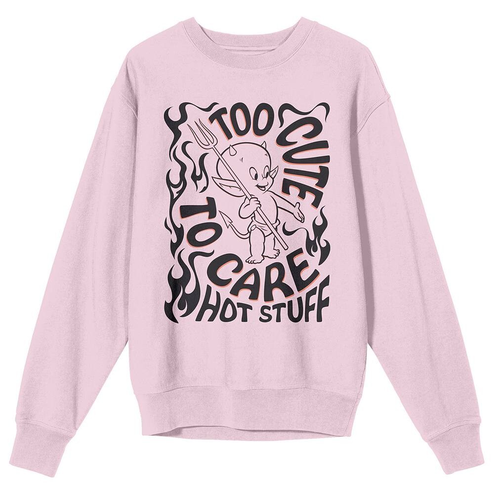 Футболка с длинными рукавами и рисунком Hot Stuff Too Cute To Care для подростков Licensed Character, розовый
Футболка с длинными рукавами и рисунком Hot Stuff Too Cute To Care для подростков Licensed Character, розовый