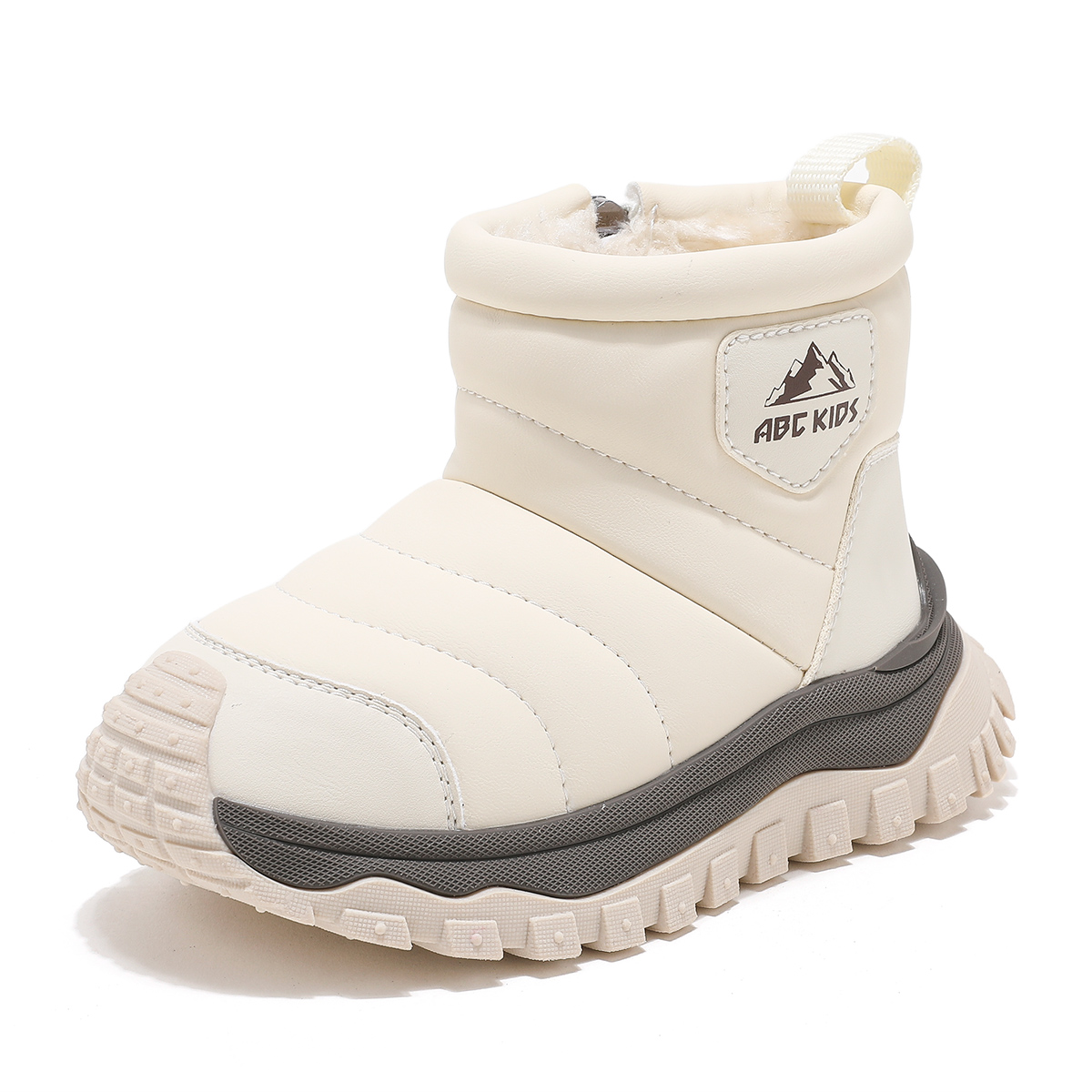 Детские ботинки с высоким берцем, противоскользящие, противоударные, износостойкие, теплые ABC KIDS, бежевый
Детские ботинки с высоким берцем, противоскользящие, противоударные, износостойкие, теплые ABC KIDS, бежевый