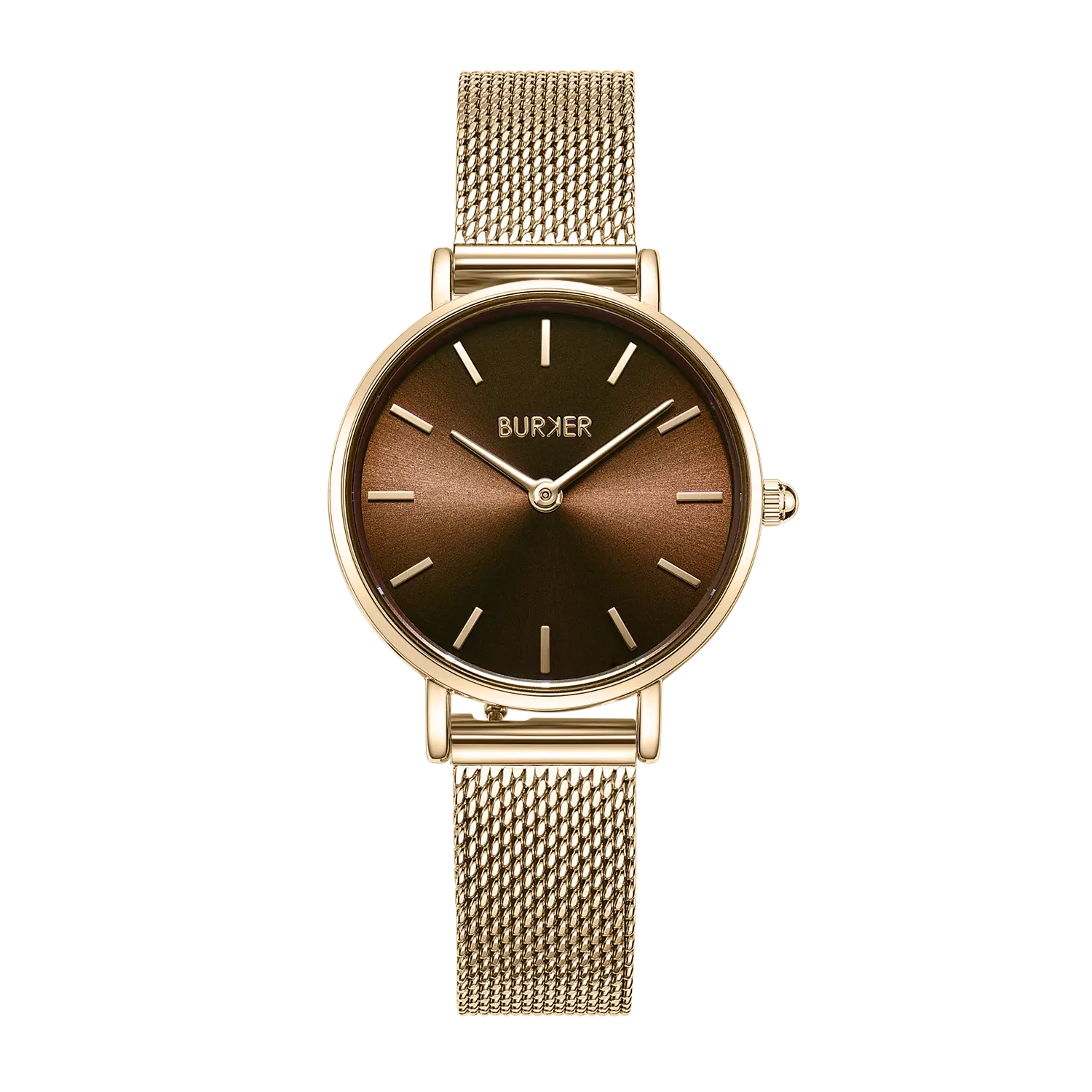 Часы Ruby Petite Gold Brown Mesh Burker
Часы Ruby Petite Gold Brown Mesh Burker