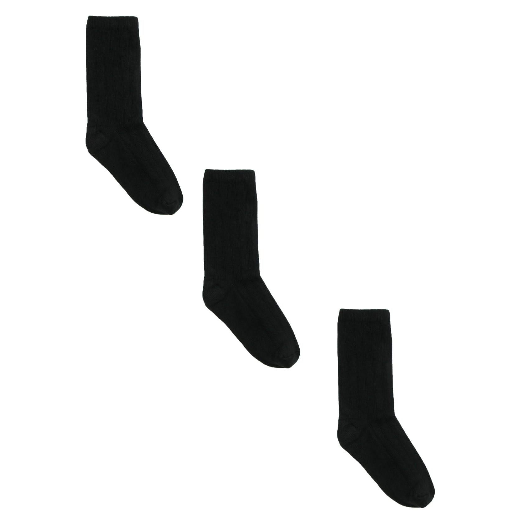 Детские хлопковые носки в рубчик для школьной формы (упаковка из 3 шт.) Jefferies Socks, черный
Детские хлопковые носки в рубчик для школьной формы (упаковка из 3 шт.) Jefferies Socks, черный