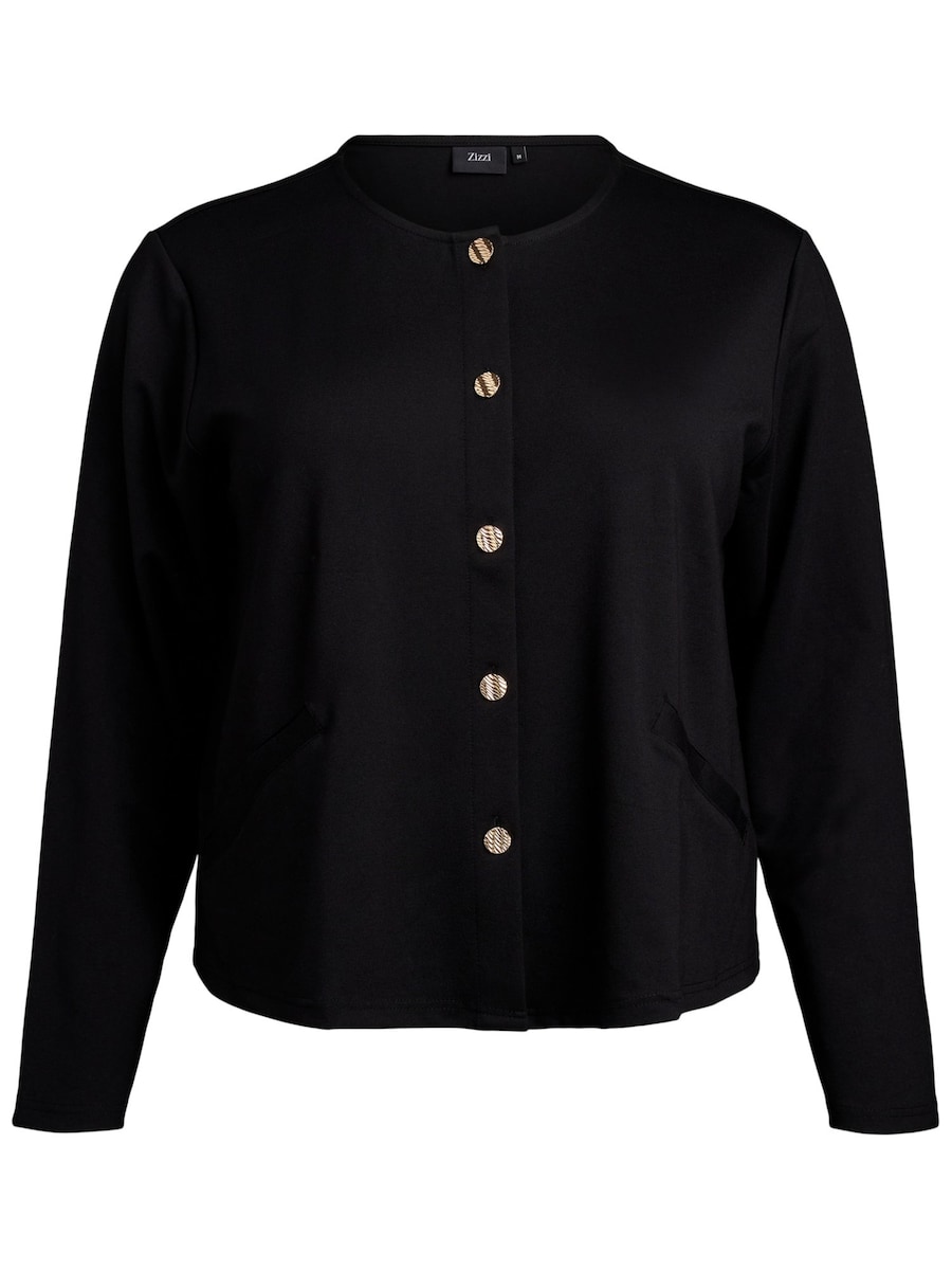 Вязаный кардиган Zizzi Vwinola, черный
Вязаный кардиган Zizzi Vwinola, черный