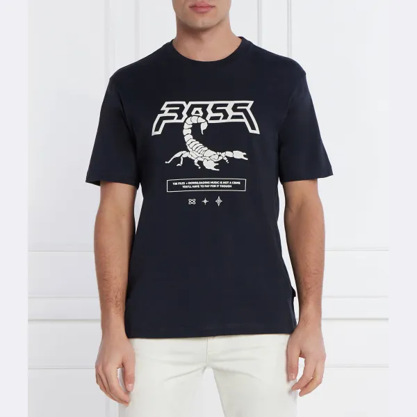 Футболка стандартного кроя Boss, синий
Футболка стандартного кроя Boss, синий