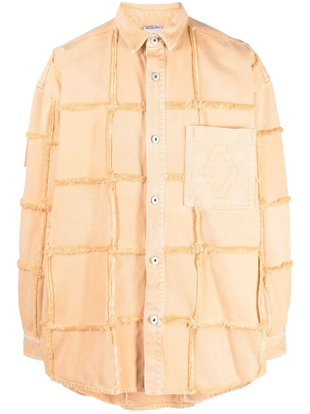 Куртка-рубашка Marcelo Burlon County of Milan, оранжевый
Куртка-рубашка Marcelo Burlon County of Milan, оранжевый