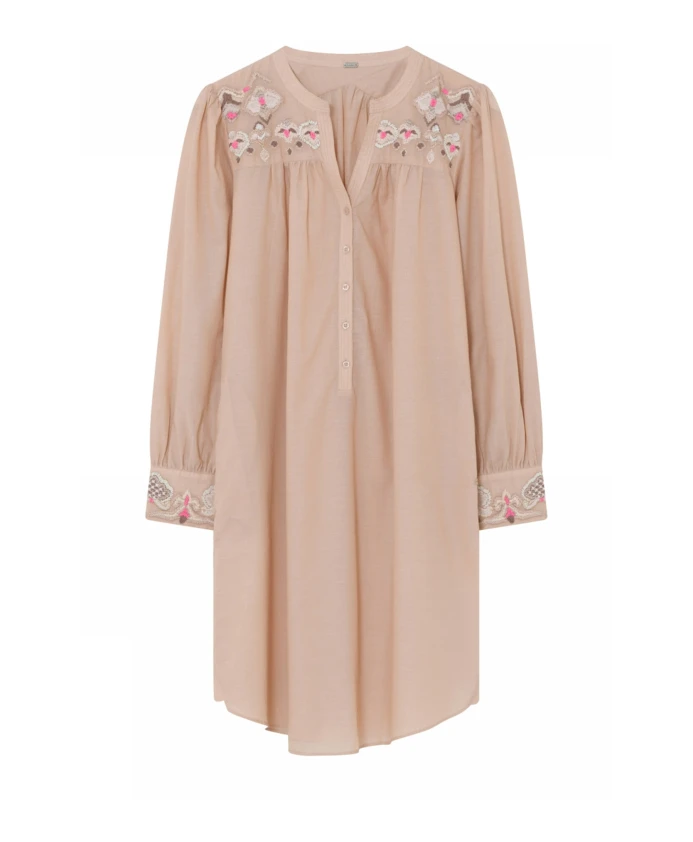 Платье-Рубашка с вышитыми деталями Gustav, розовый
Платье-Рубашка с вышитыми деталями Gustav, розовый