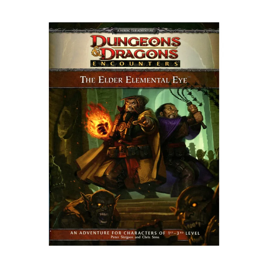 Модуль Elder Elemental Eye, Dungeons & Dragons (4th Edition) - D&D Encounters, Worldwide Gameday, & Other Promotional Items
Модуль Elder Elemental Eye, Dungeons & Dragons (4th Edition) - D&D Encounters, Worldwide Gameday, & Other Promotional Items